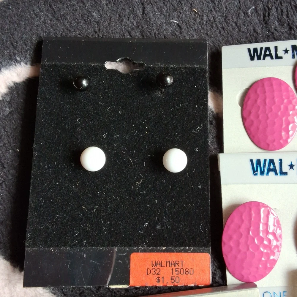 7 pair earrings